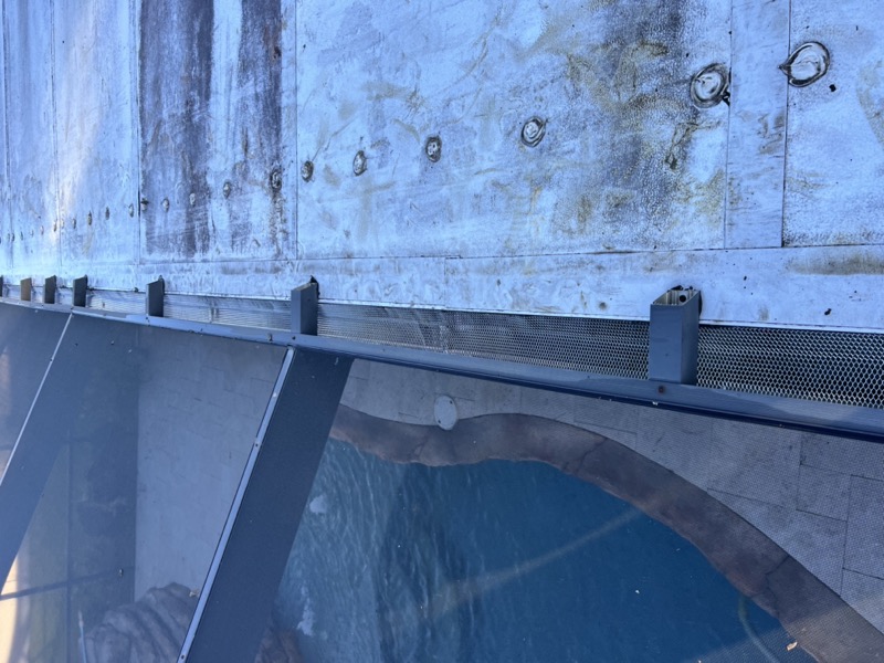 Custom color gutter install Lakeland