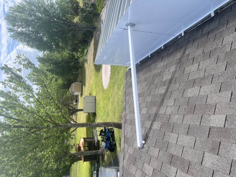 Custom color gutter install Lakeland