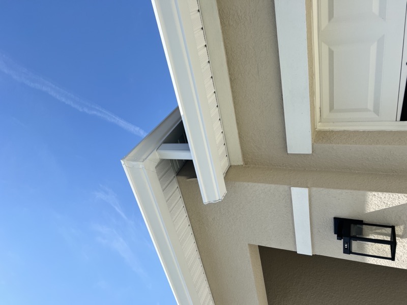 6 inch gutter install Lakeland Florida