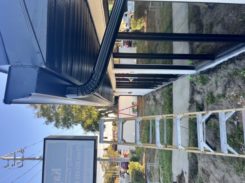 Half-round gutters installation Lakeland